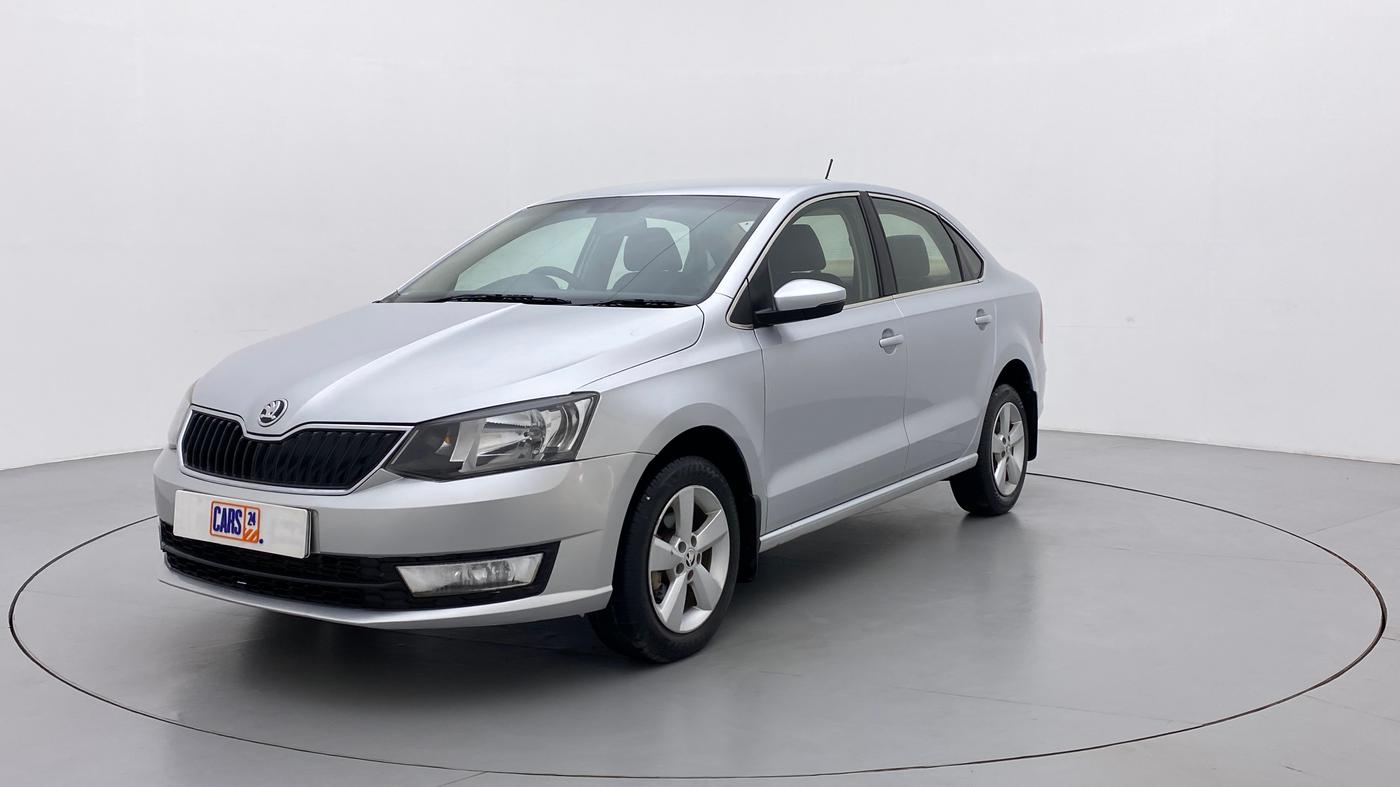 2017 Skoda Rapid 1.5 TDI MT AMBITION, Diesel, Manual, 62,357 km, Left Front Diagonal