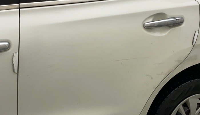 2022 Maruti Baleno DELTA PETROL 1.2, Petrol, Manual, 7,538 km, Rear left door - Paint has faded