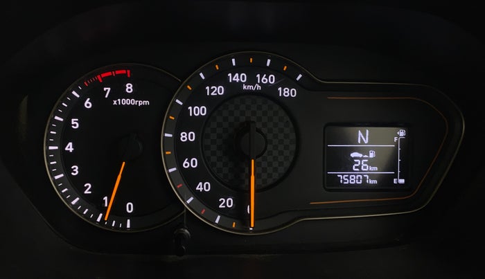 2021 Hyundai NEW SANTRO SPORTZ AMT, Petrol, Automatic, 75,804 km, Odometer Image