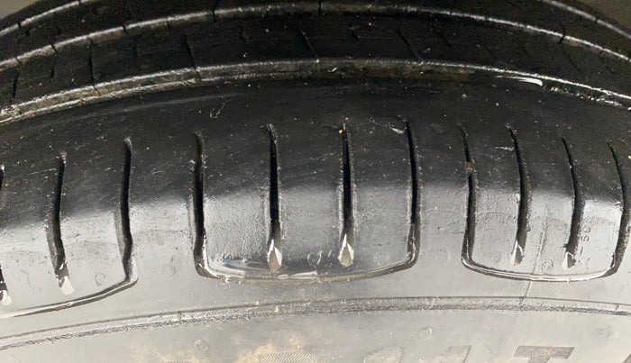 2021 Hyundai NEW SANTRO SPORTZ AMT, Petrol, Automatic, 75,804 km, Left Front Tyre Tread