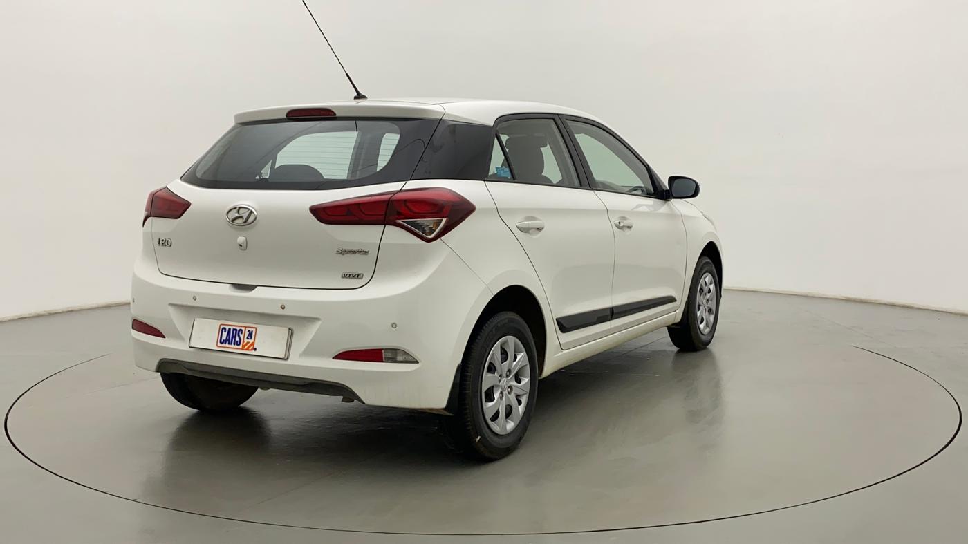 2017 Hyundai Elite i20 SPORTZ 1.2, Petrol, Manual, 37,567 km, Right Back Diagonal