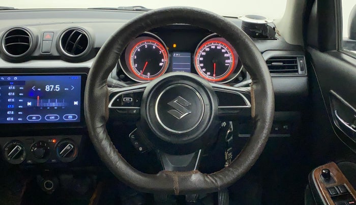 2018 Maruti Swift VXI, Petrol, Manual, 70,465 km, Steering Wheel Close Up