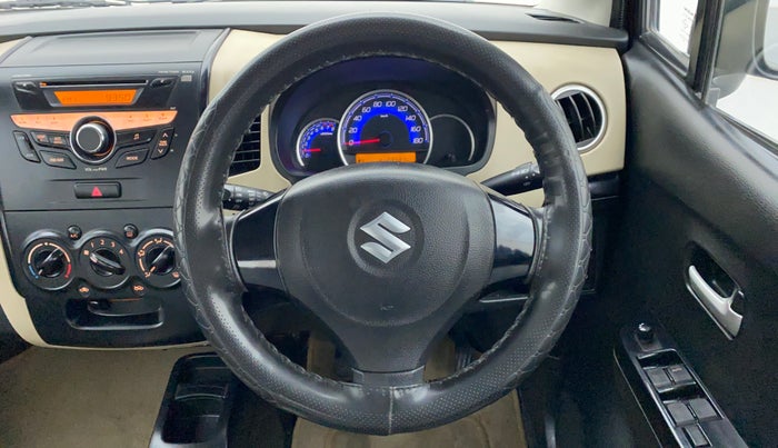 2018 Maruti Wagon R 1.0 VXI, Petrol, Manual, 23,544 km, Steering Wheel Close Up
