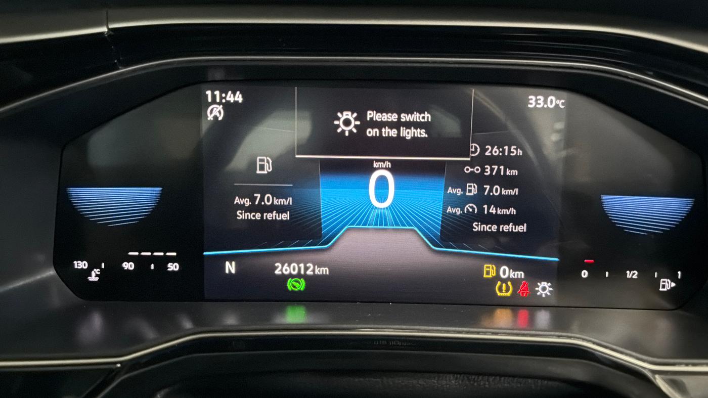 2024 Volkswagen VIRTUS Topline 1.0 TSI AT (Electric Seats), Petrol, Automatic, 26,003 km, Odometer Image