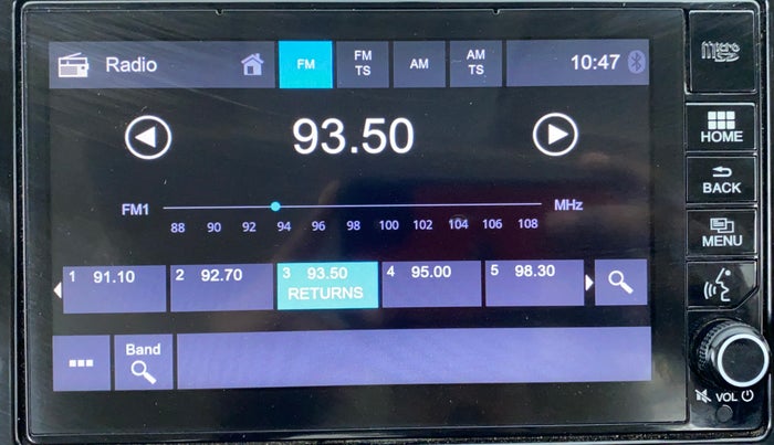 2017 Honda City VX CVT PETROL, Petrol, Automatic, 53,306 km, Infotainment System