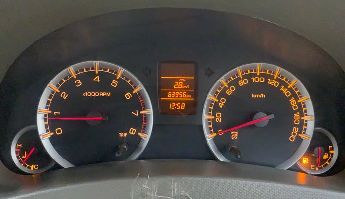 2013 Maruti Ertiga VXI, Petrol, Manual, 63,956 km, Odometer Image