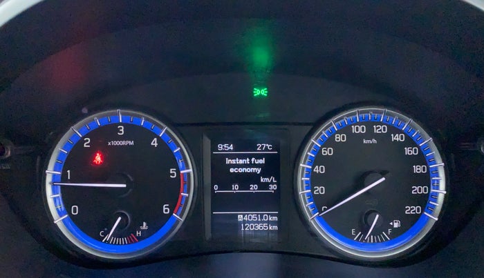 2015 Maruti S Cross ZETA 1.3, Diesel, Manual, 1,20,526 km, Odometer View