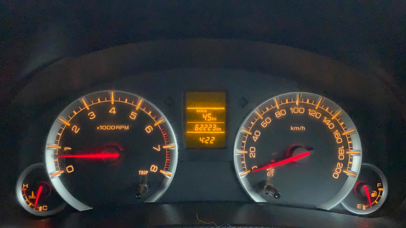 2015 Maruti Swift VXI, Petrol, Manual, 62,223 km, Odometer Image