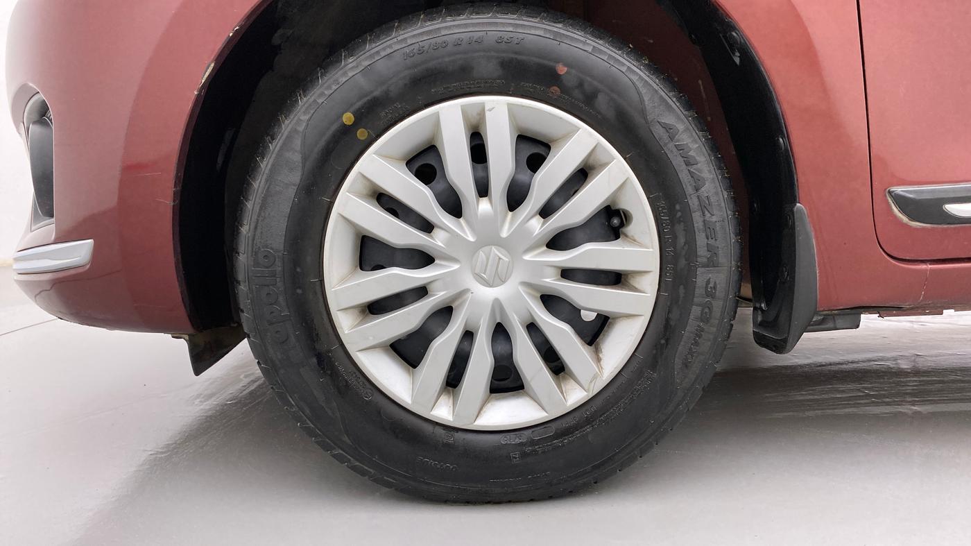 2018 Maruti Dzire VXI AMT, Petrol, Automatic, 50,908 km, Left Front Wheel