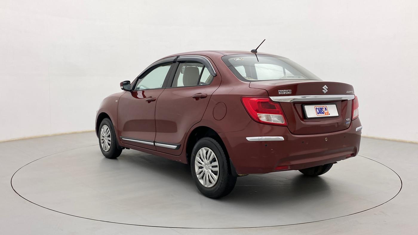 2018 Maruti Dzire VXI AMT, Petrol, Automatic, 50,908 km, Left Back Diagonal