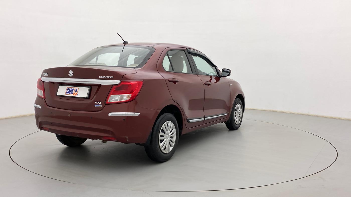 2018 Maruti Dzire VXI AMT, Petrol, Automatic, 50,908 km, Right Back Diagonal