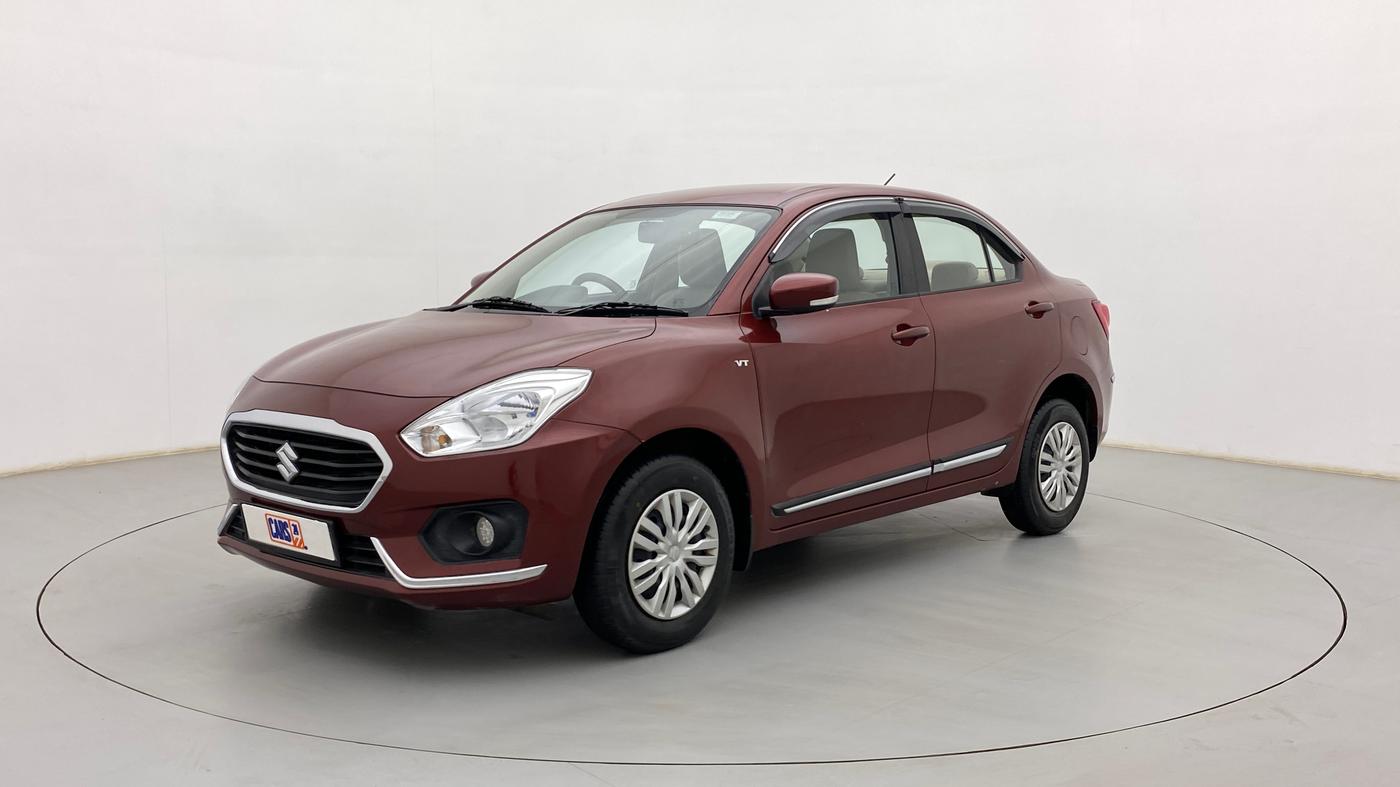 2018 Maruti Dzire VXI AMT, Petrol, Automatic, 50,908 km, Left Front Diagonal