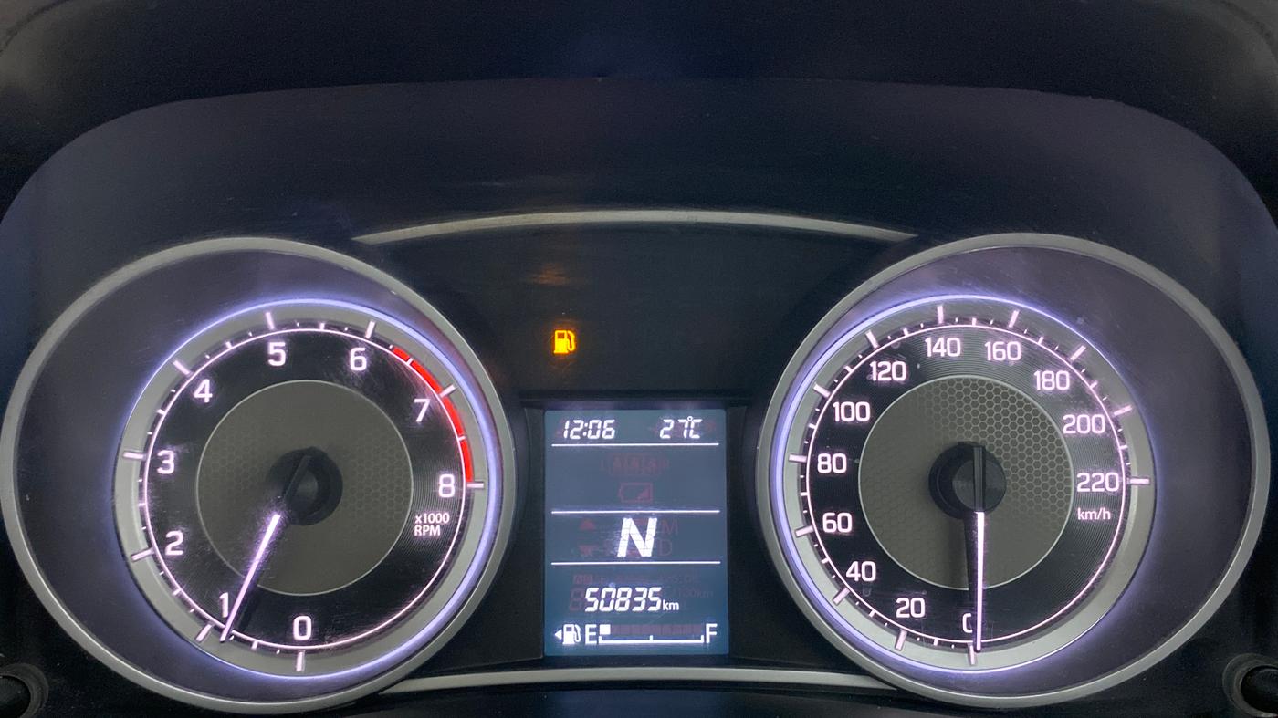 2018 Maruti Dzire VXI AMT, Petrol, Automatic, 50,908 km, Odometer Image