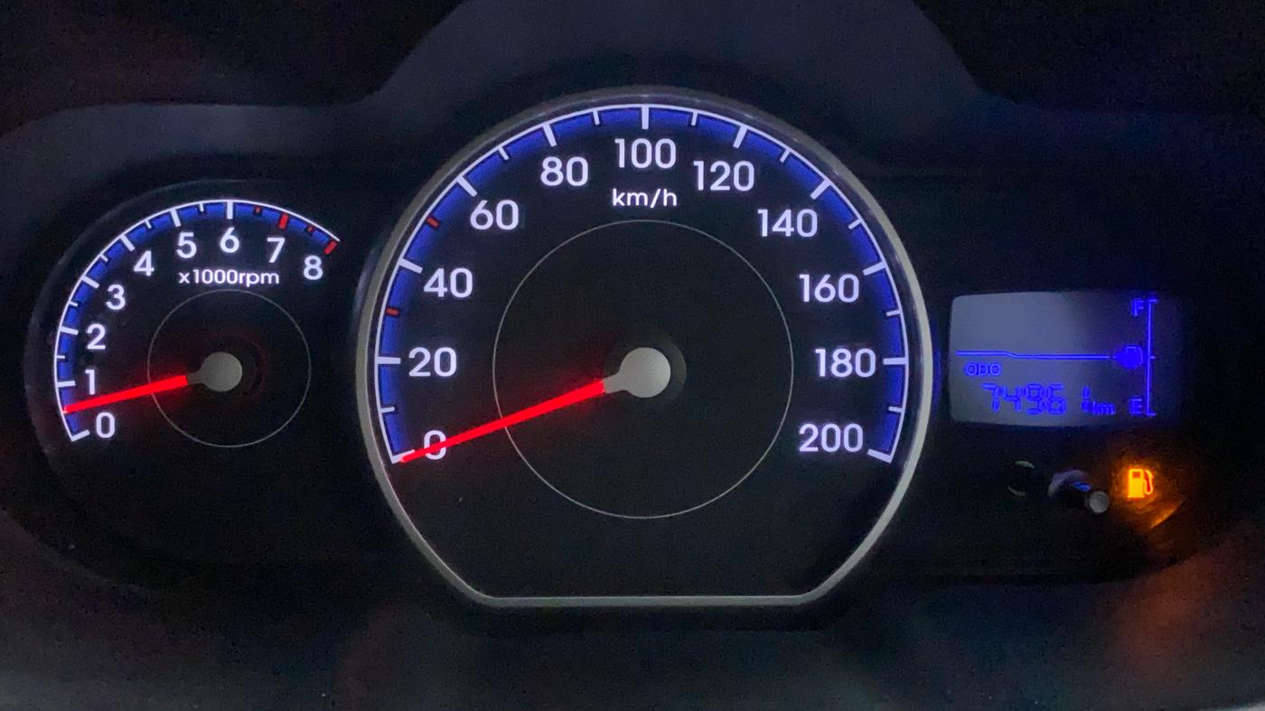 2012 Hyundai i10 SPORTZ 1.2, Petrol, Manual, 74,961 km, Odometer Image
