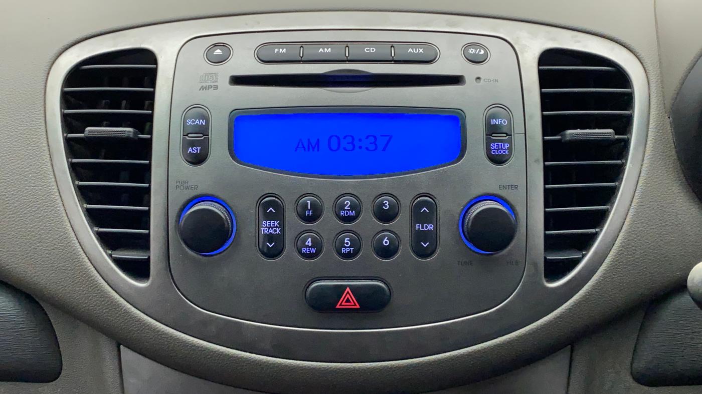 2012 Hyundai i10 SPORTZ 1.2, Petrol, Manual, 74,961 km, Infotainment System