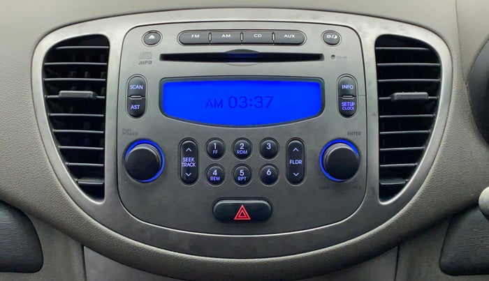 2012 Hyundai i10 SPORTZ 1.2, Petrol, Manual, 74,961 km, Infotainment System