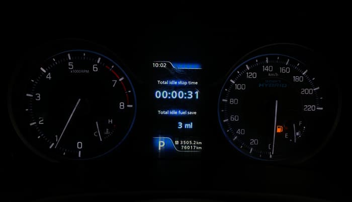 2020 Maruti Ertiga VXI AT SHVS, Petrol, Automatic, 76,014 km, Odometer Image