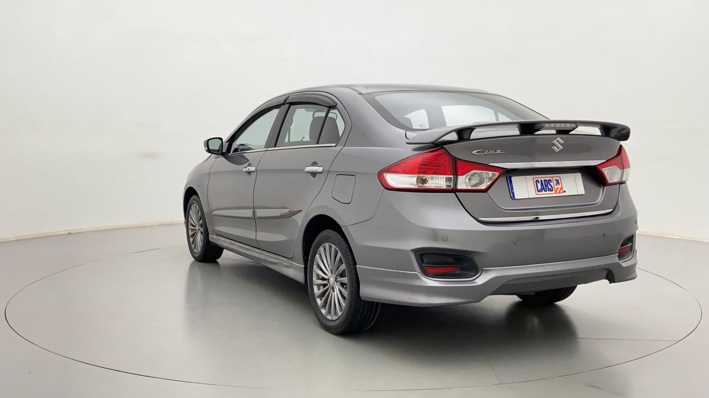 2017 Maruti Ciaz 1.4 S, Petrol, Manual, 55,098 km, Left Back Diagonal