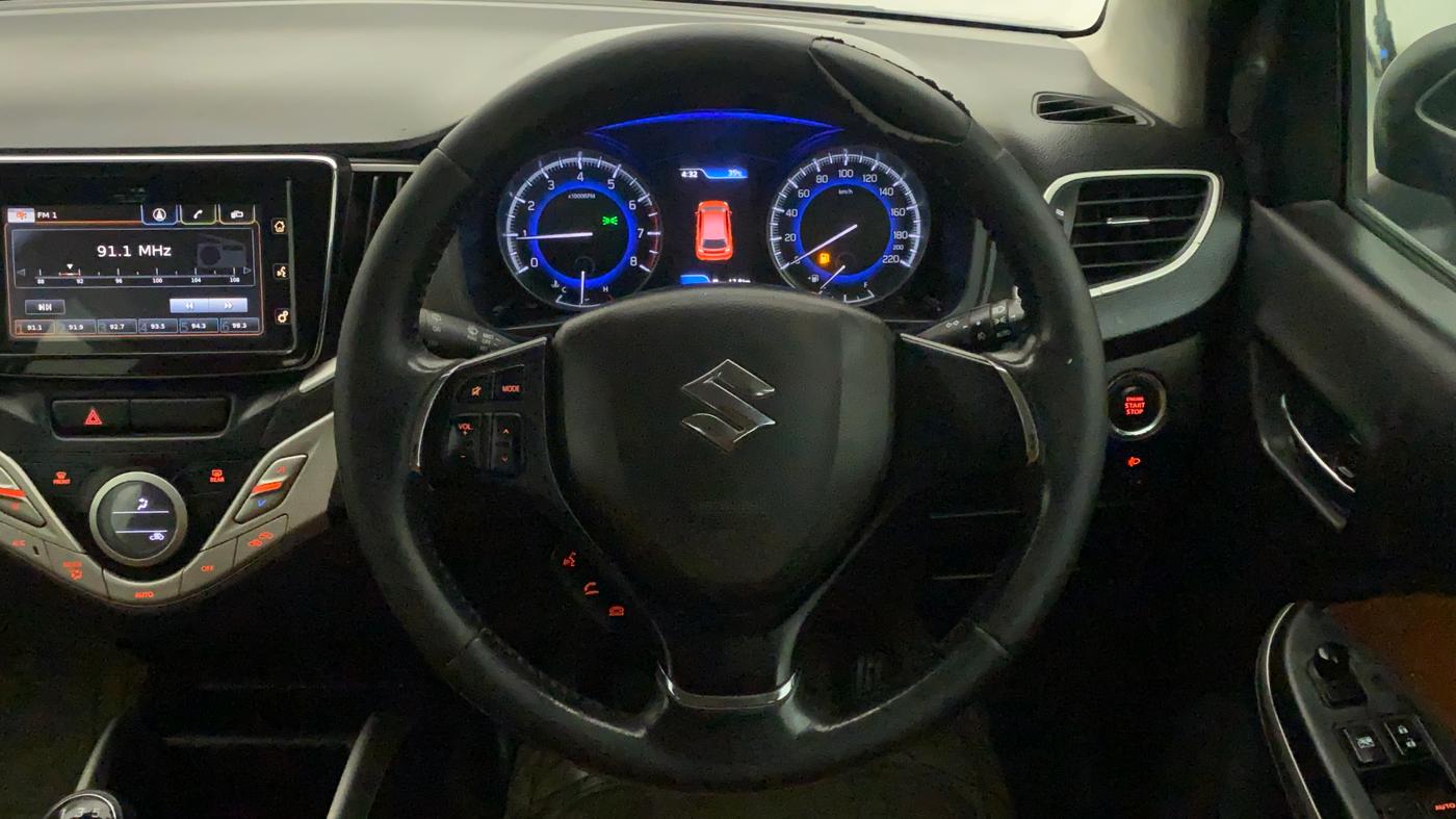 2017 Maruti Baleno RS 1.0 PETROL, Petrol, Manual, 87,788 km, Steering Wheel Close Up