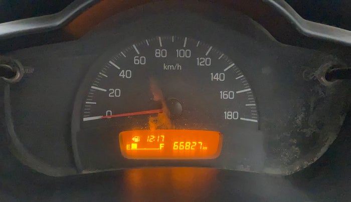 2017 Maruti Celerio VXI, Petrol, Manual, 66,826 km, Odometer Image