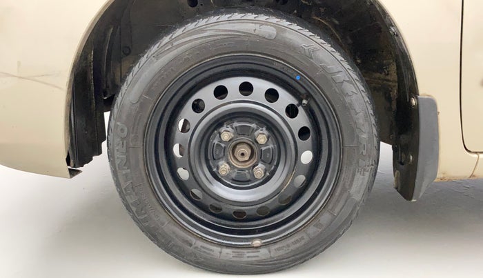 2013 Maruti Wagon R 1.0 VXI, Petrol, Manual, 56,095 km, Left Front Wheel