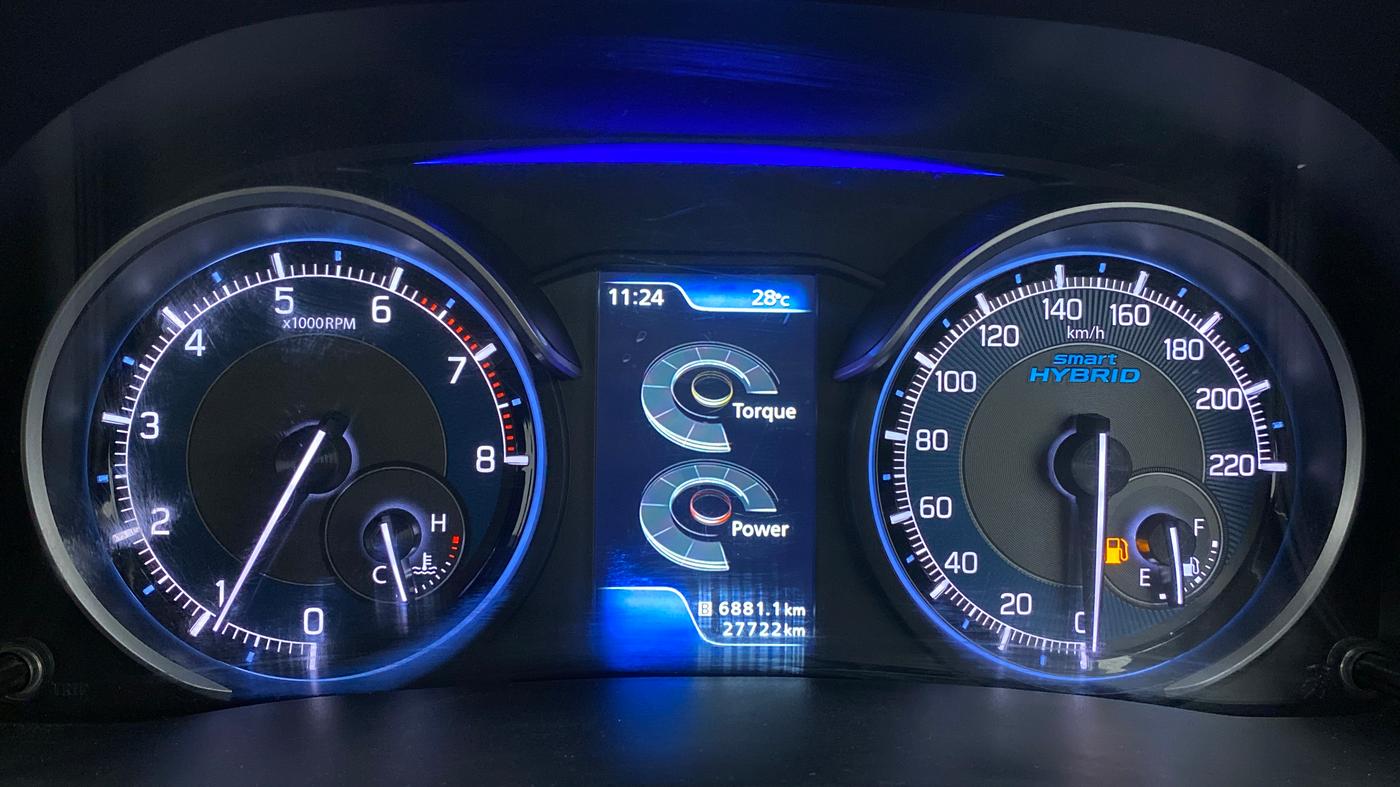 2019 Maruti XL6 ALPHA SHVS  MT, Petrol, Manual, 27,744 km, Odometer Image