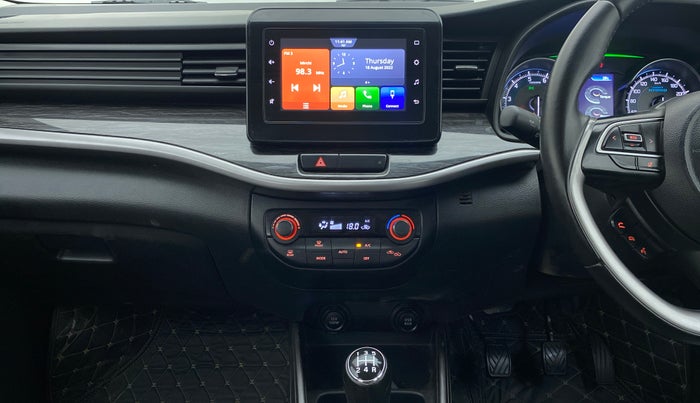 2019 Maruti XL6 ALPHA SHVS  MT, Petrol, Manual, 27,744 km, Air Conditioner