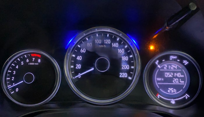 2018 Honda City 1.5L I-VTEC VX, Petrol, Manual, 52,380 km, Odometer Image