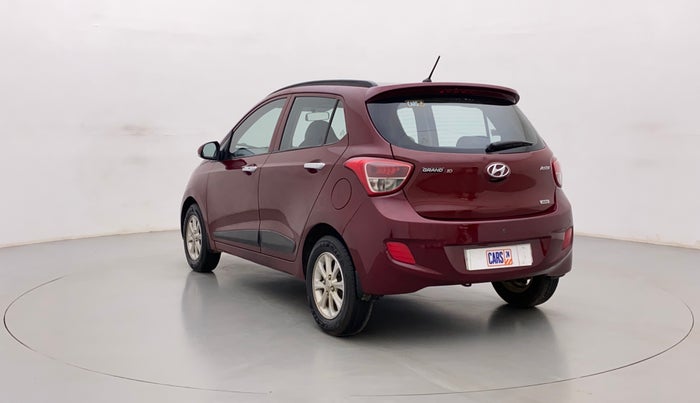 2014 Hyundai Grand i10 ASTA AT 1.2 KAPPA VTVT, CNG, Automatic, 1,05,850 km, Left Back Diagonal