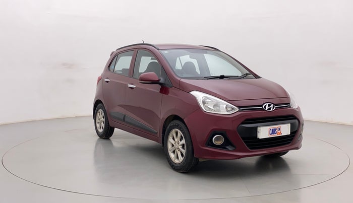 2014 Hyundai Grand i10 ASTA AT 1.2 KAPPA VTVT, CNG, Automatic, 1,05,850 km, Right Front Diagonal