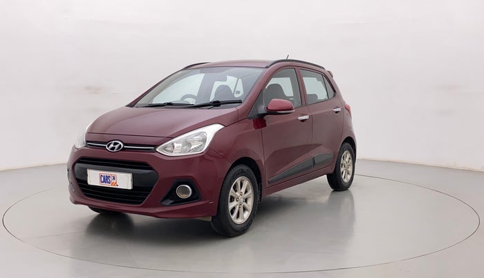 2014 Hyundai Grand i10 ASTA AT 1.2 KAPPA VTVT, CNG, Automatic, 1,05,850 km, Left Front Diagonal