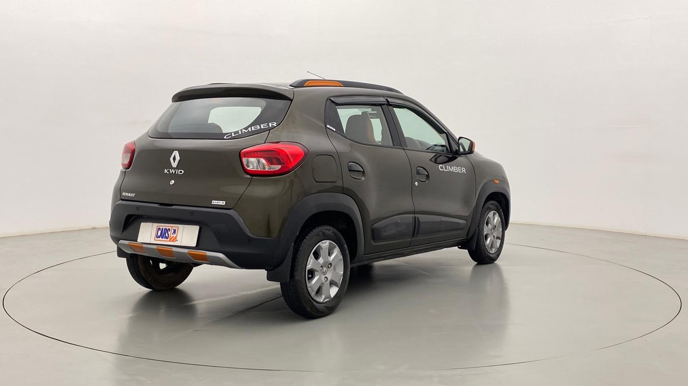 2017 Renault Kwid CLIMBER 1.0 AT, Petrol, Automatic, 11,146 km, Right Back Diagonal