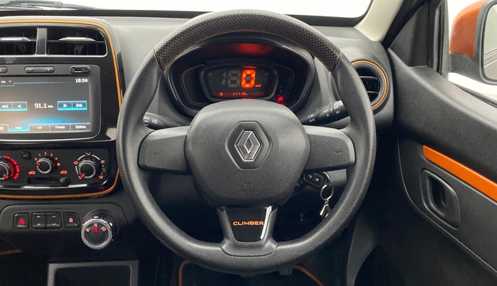 2017 Renault Kwid CLIMBER 1.0 AT, Petrol, Automatic, 11,146 km, Steering Wheel Close Up