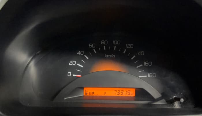 2014 Maruti Wagon R 1.0 LXI CNG, CNG, Manual, 73,911 km, Odometer Image