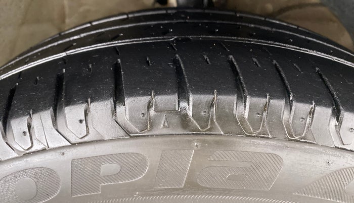 2019 Maruti Ertiga ZXI Plus SHVS, Petrol, Manual, 28,363 km, Right Front Tyre Tread