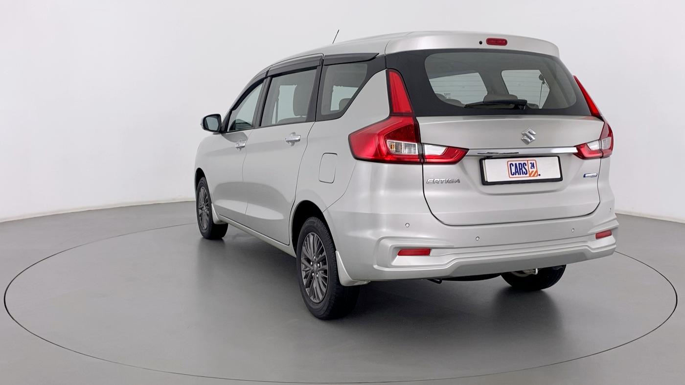 2019 Maruti Ertiga ZXI Plus SHVS, Petrol, Manual, 28,363 km, Left Back Diagonal