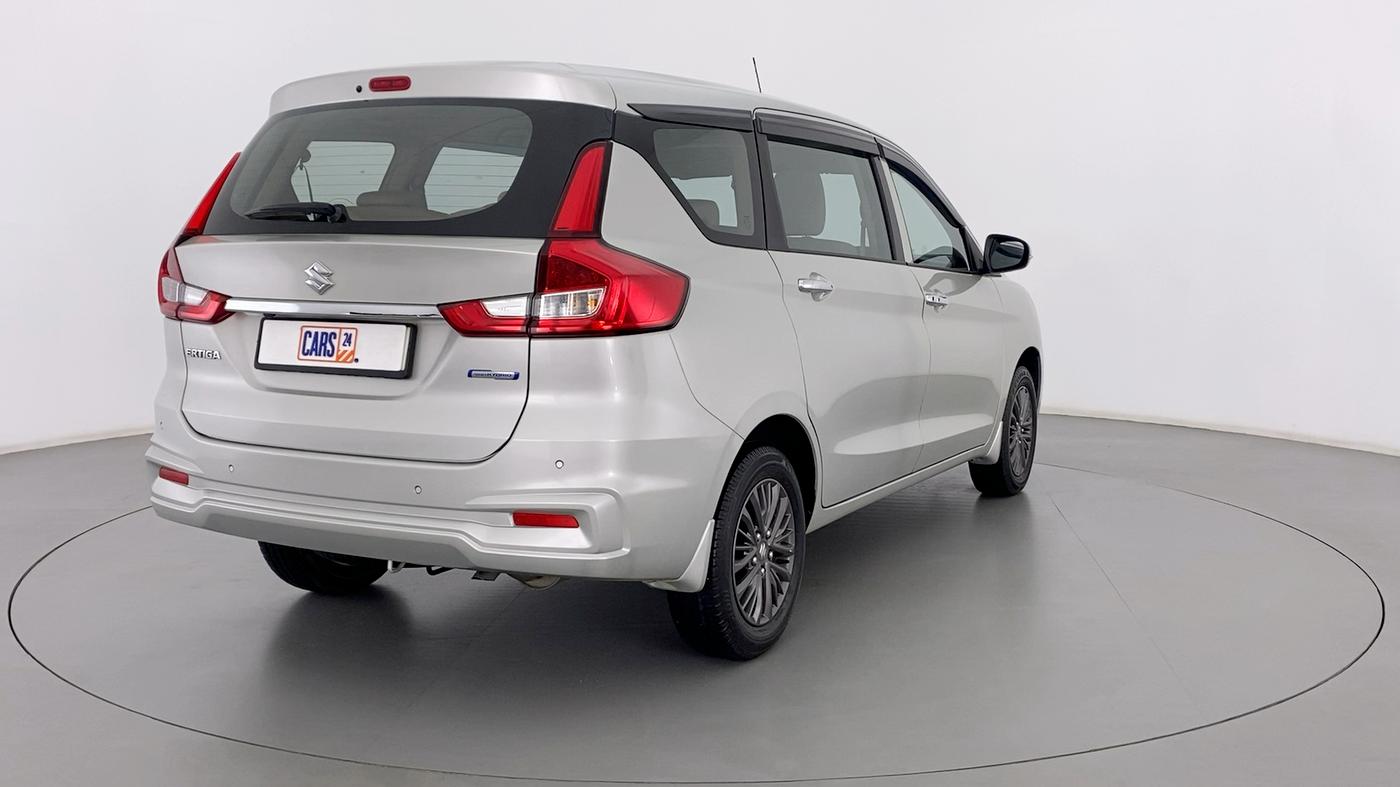 2019 Maruti Ertiga ZXI Plus SHVS, Petrol, Manual, 28,363 km, Right Back Diagonal