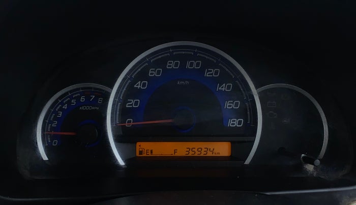 2017 Maruti Wagon R 1.0 VXI, Petrol, Manual, 35,930 km, Odometer Image