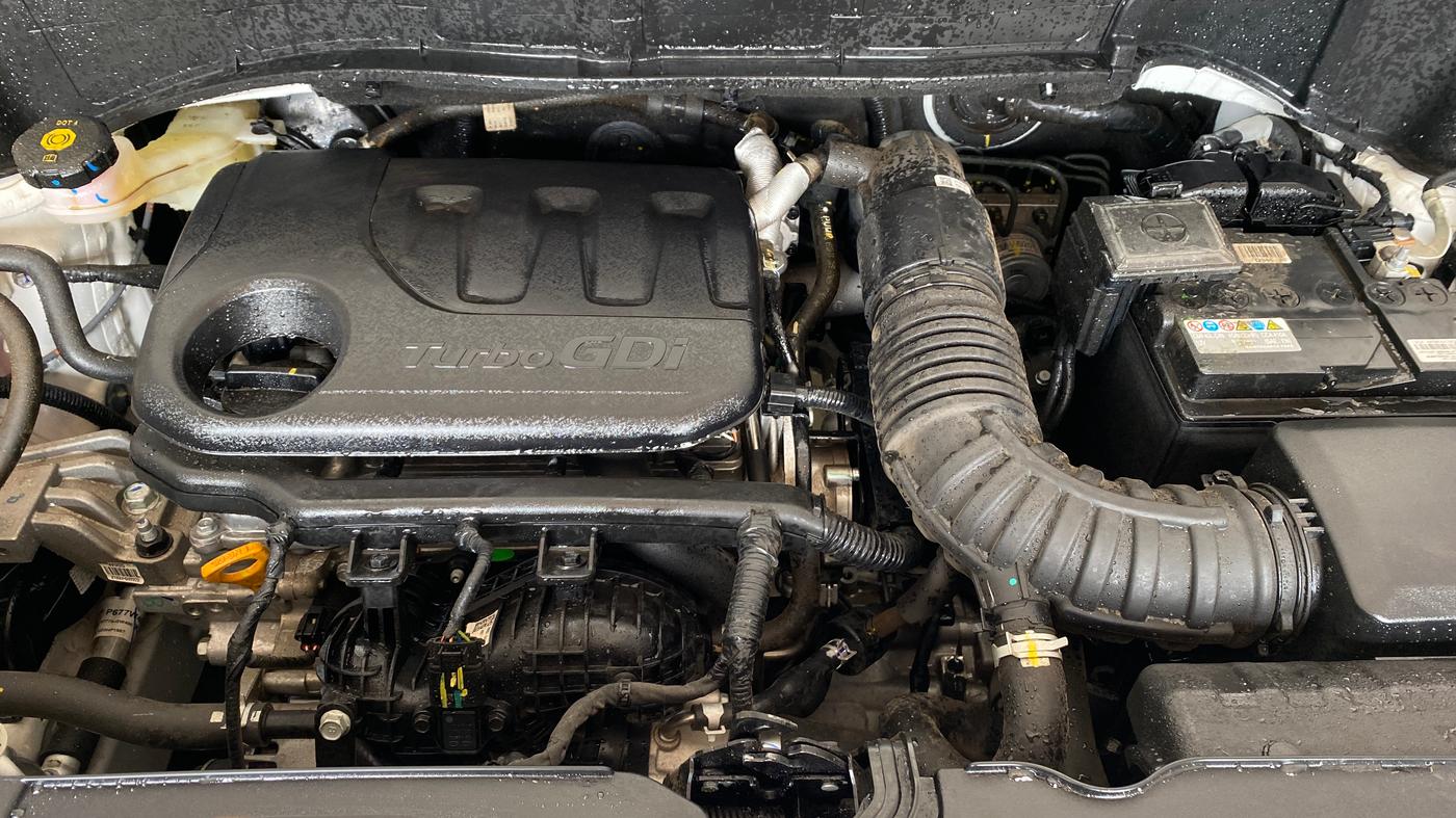 2025 KIA SYROS HTX Plus 1.0 Turbo 7DCT, Petrol, Automatic, 2,759 km, Engine View