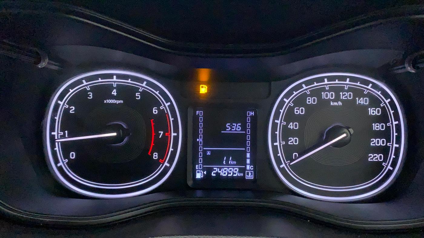 2021 Maruti Vitara Brezza LXI, Petrol, Manual, 24,959 km, Odometer Image
