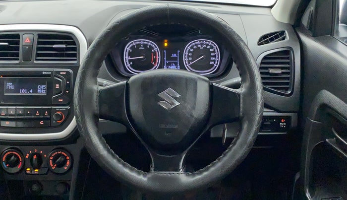 2021 Maruti Vitara Brezza LXI, Petrol, Manual, 24,959 km, Steering Wheel Close Up