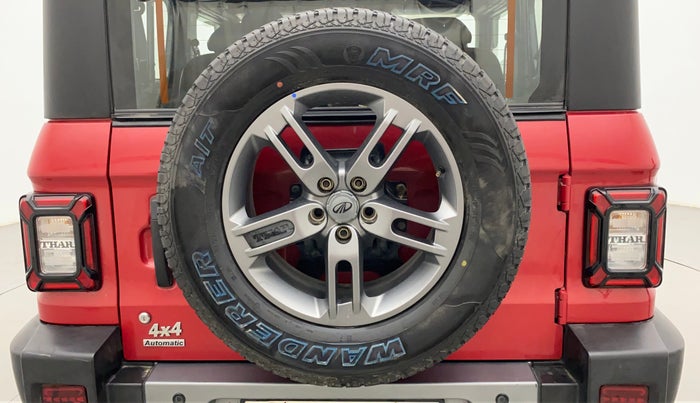 2021 Mahindra Thar LX PETROL HT 4WD AT, Petrol, Automatic, 15,139 km, Spare Tyre