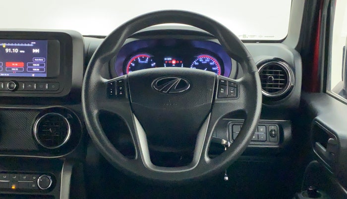 2021 Mahindra Thar LX PETROL HT 4WD AT, Petrol, Automatic, 15,139 km, Steering Wheel Close Up