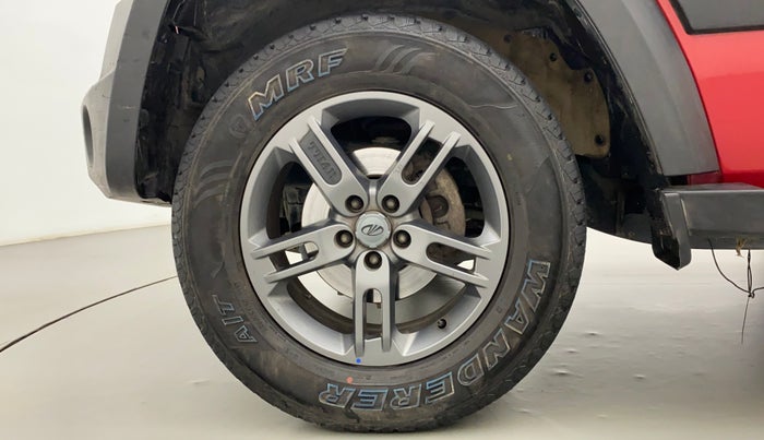 2021 Mahindra Thar LX PETROL HT 4WD AT, Petrol, Automatic, 15,139 km, Left Front Wheel