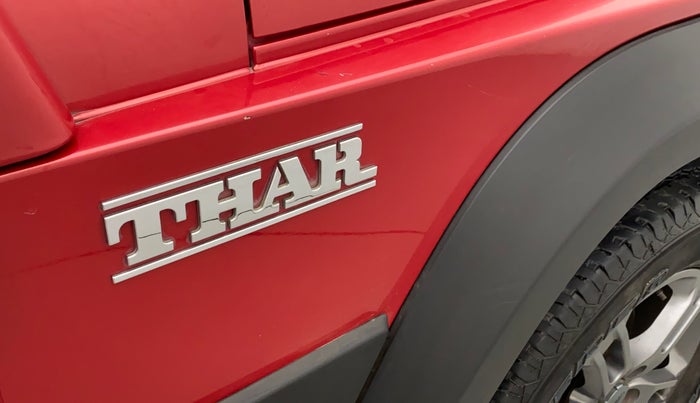 2021 Mahindra Thar LX PETROL HT 4WD AT, Petrol, Automatic, 15,139 km, Right fender - Minor scratches