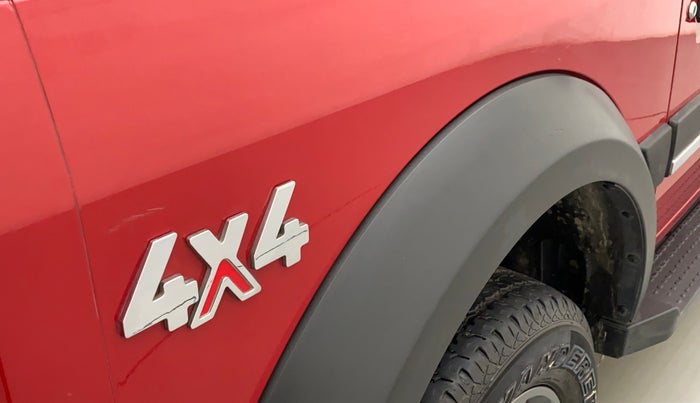 2021 Mahindra Thar LX PETROL HT 4WD AT, Petrol, Automatic, 15,139 km, Right quarter panel - Minor scratches