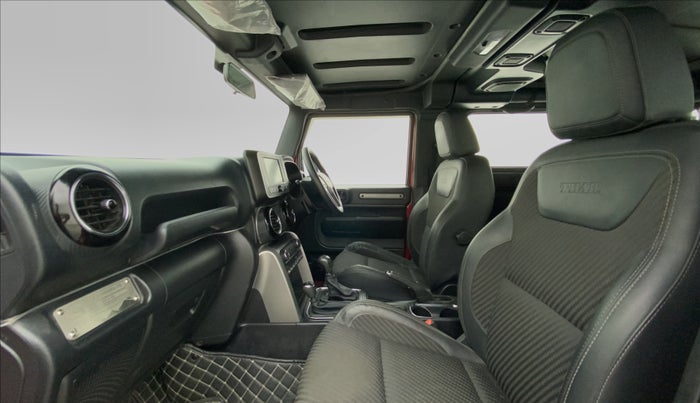 2021 Mahindra Thar LX PETROL HT 4WD AT, Petrol, Automatic, 15,139 km, Right Side Front Door Cabin