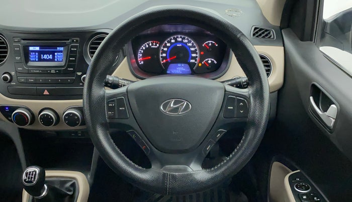 2016 Hyundai Grand i10 ASTA 1.2 KAPPA VTVT, Petrol, Manual, 42,473 km, Steering Wheel Close Up