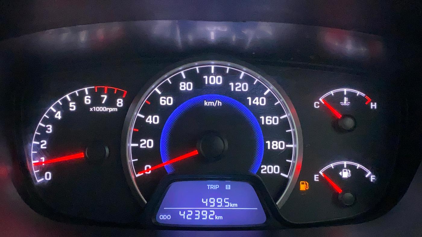 2016 Hyundai Grand i10 ASTA 1.2 KAPPA VTVT, Petrol, Manual, 42,473 km, Odometer Image