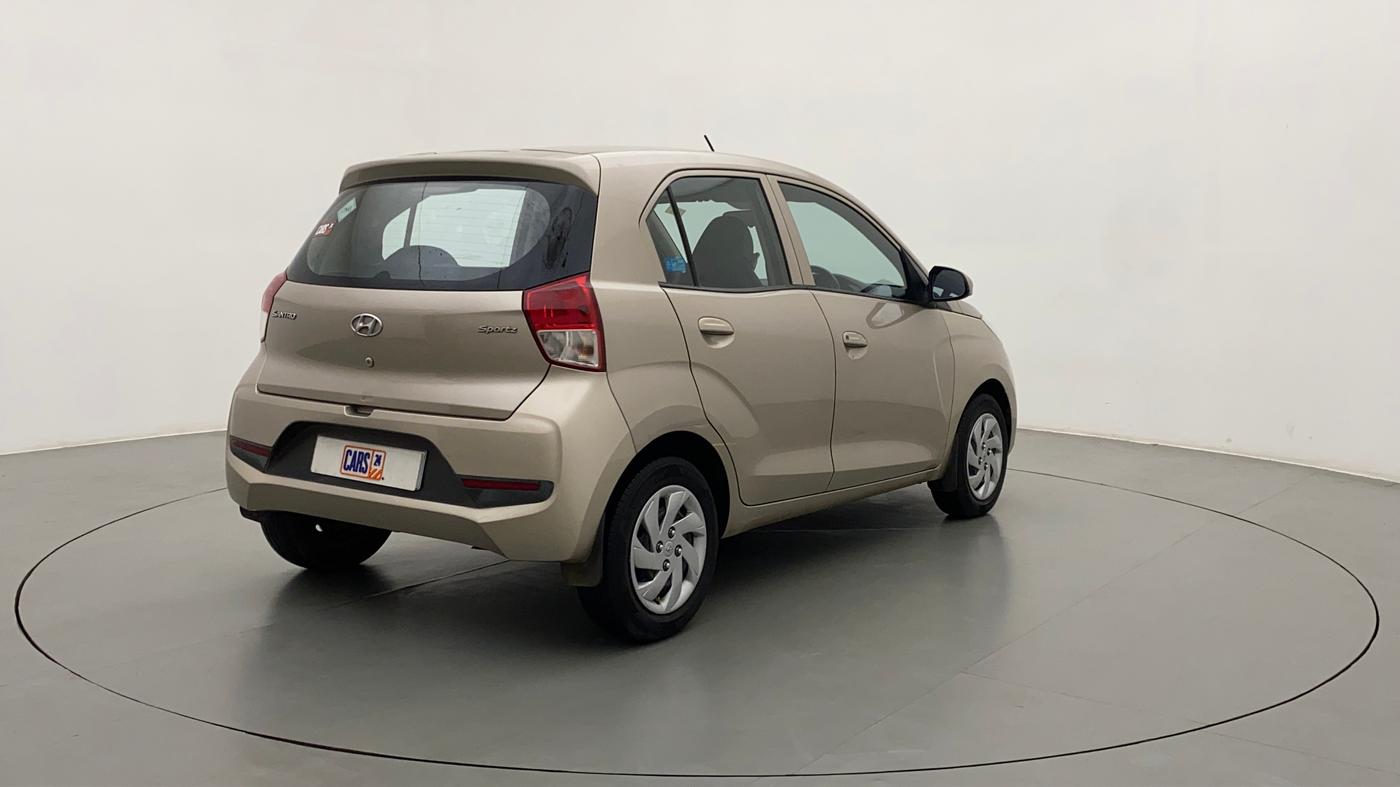 2018 Hyundai NEW SANTRO SPORTZ CNG, CNG, Manual, 91,400 km, Right Back Diagonal